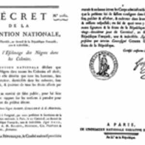 L’abolition de l’esclavage en France (1789-1848)