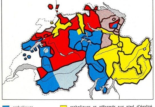 La Réforme dans les cantons suisses au 16eme siècle