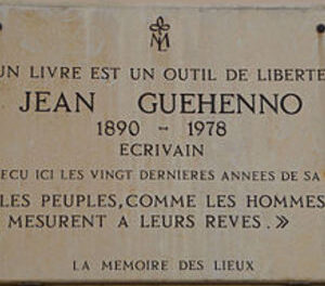 Un éditorial de Jean Guéhenno daté du 8 mai 1945.