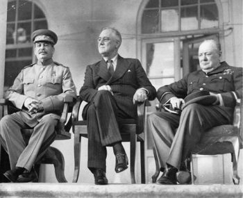 Les accords de la conférence de Téhéran 1943