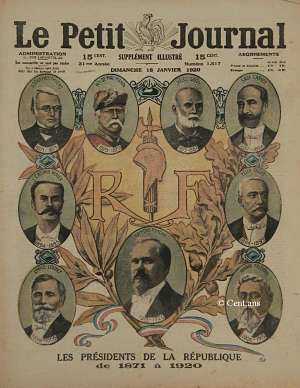 Liste des présidents de la  Troisième République