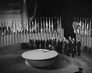Charte de l’ ONU et déclaration universelle des droits de l’Homme
