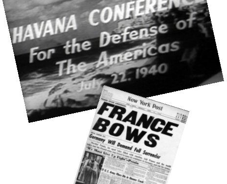 La conférence panaméricaine de la Havane (20-31 juillet 1940)