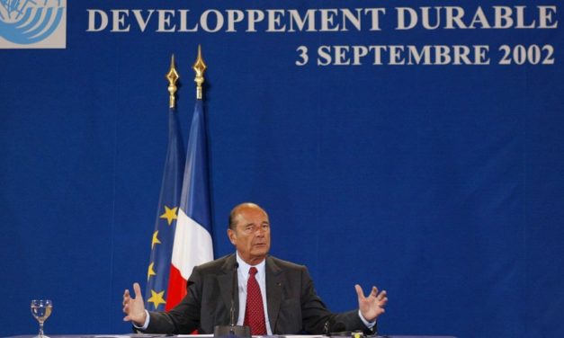 Discours de Chirac au sommet de Johannesbourg – 2002