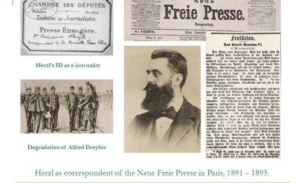 La dégradation de Dreyfus vue par Theodor Herzl