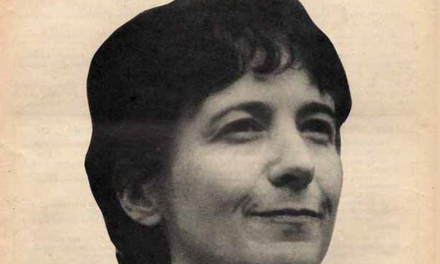 Arlette Laguiller candidate à la présidentielle de 1981