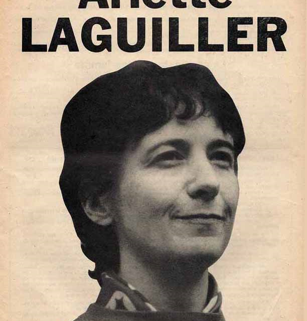 Arlette Laguiller, travailleuse candidate à la Présidentielle – 1981