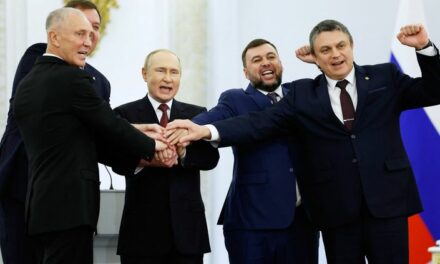 discours Poutine annexion de régions Ukraine