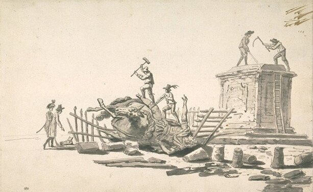 Des statues transformées en canons ? – Juillet 1792