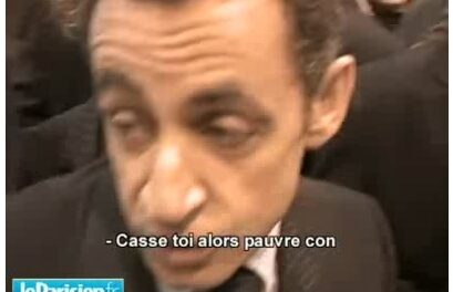 Nicolas Sarkozy salon agriculture