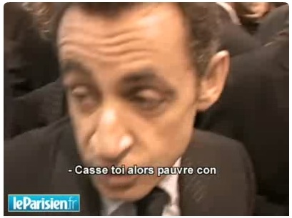 « Casse-toi pauvre con » :  Nicolas Sarkozy au Salon de l’Agriculture -2008
