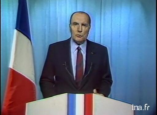 Mitterrand annonce la cohabitation – mars 1986