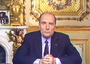 Mitterrand dissolution 1988