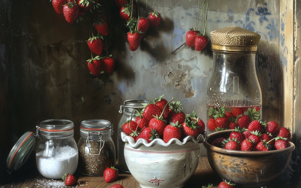 Gastronomie et recettes de fraises à l’époque des Lumières – 1750