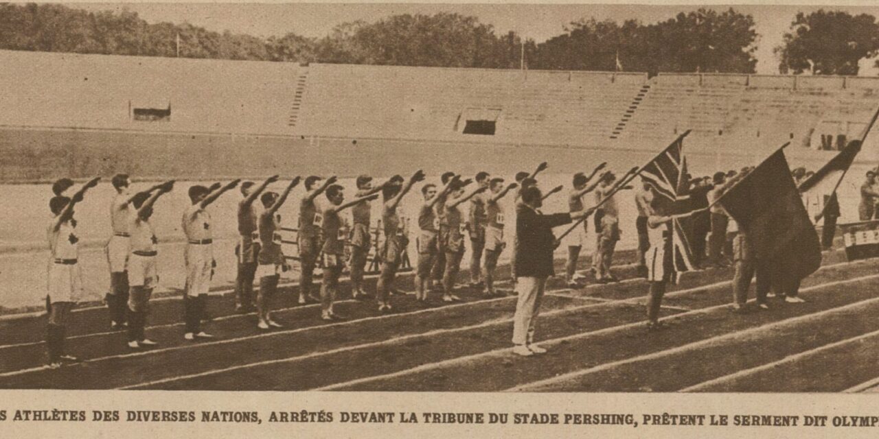 La tenue des premiers Jeux silencieux – Août  1924