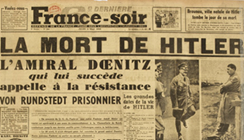 La mort d’Hitler dans la presse française – Mai 1945