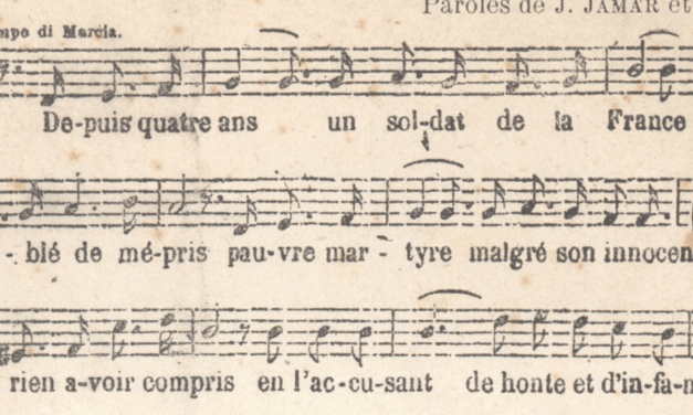 L’Affaire Dreyfus en chanson – Fin XIXème siècle