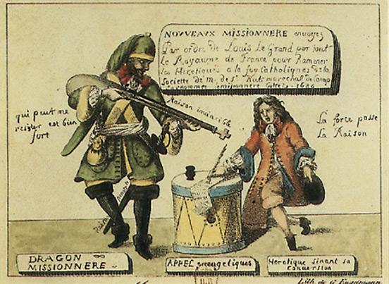 Dragonnades en Poitou -1681