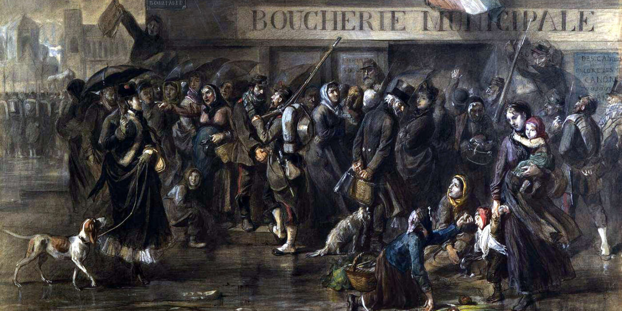 Paris pour un beefsteak – 1870