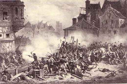 Guerre civile au village – 1589