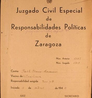 Une loi contre  les vaincus de la guerre civile espagnole – Février 1939
