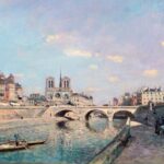 Les pêcheurs du bord de Seine -1941