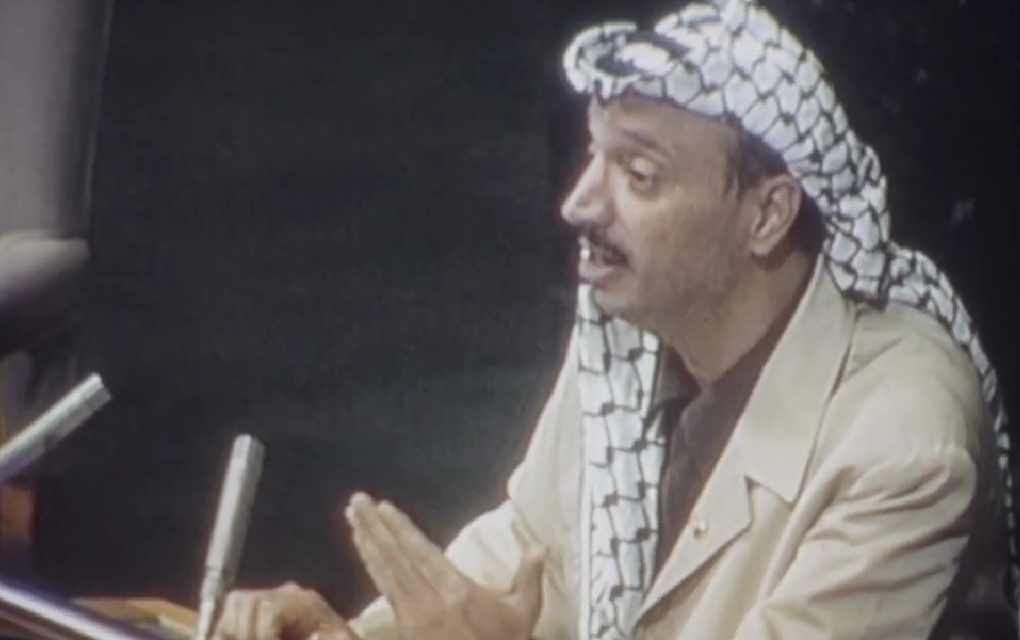 Discours de Yasser Arafat aux Nations unies – 13 novembre 1974