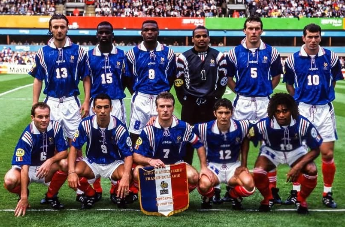 Jean-Marie Le Pen et l&rsquo;équipe de France de football – 1996