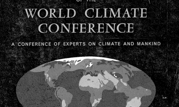 Déclaration de la conférence climatique mondiale sur le changement climatique  -1979