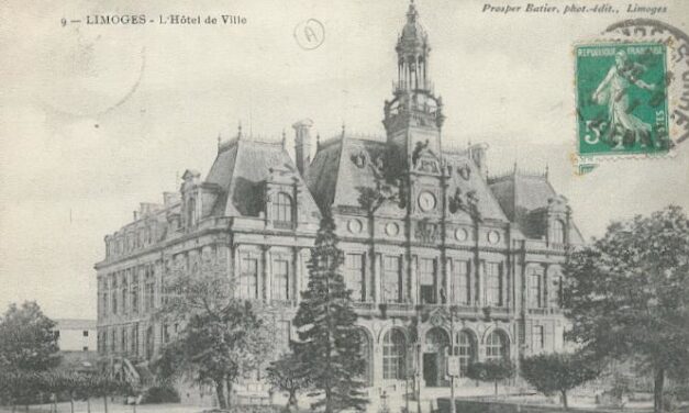 Une brève histoire de la mairie de Limoges – 1882