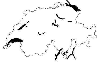 Cartes de la Suisse actuelle, Jura (1978), Laufon (1994)